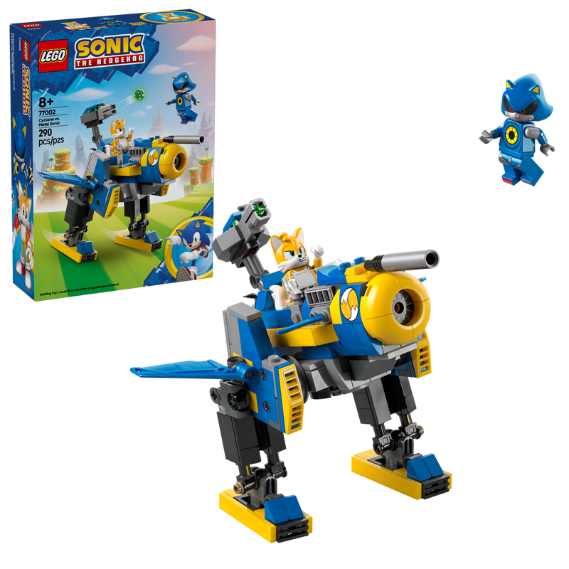 LEGO Sonic Cyclone vs Metal Sonic 290 Pieces - British product