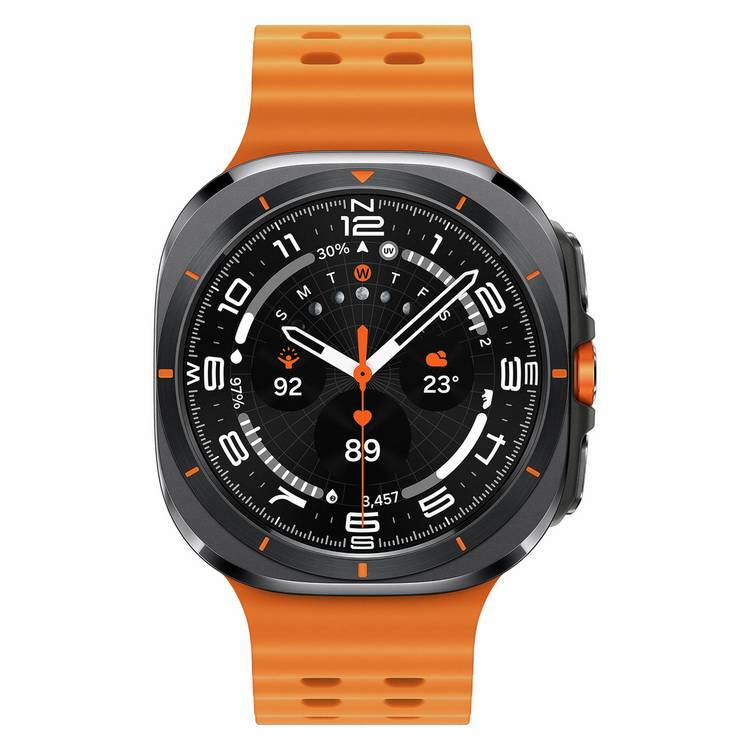 Samsung Galaxy Watch Ultra smartwatch grey orange - British product