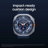 Samsung Galaxy Watch Ultra smartwatch grey orange - British product