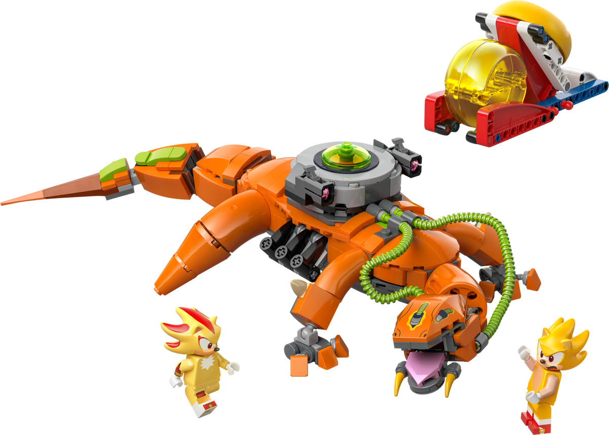 LEGO Sonic the Hedgehog Shadow vs Biolizard set 419 pieces (British brand)