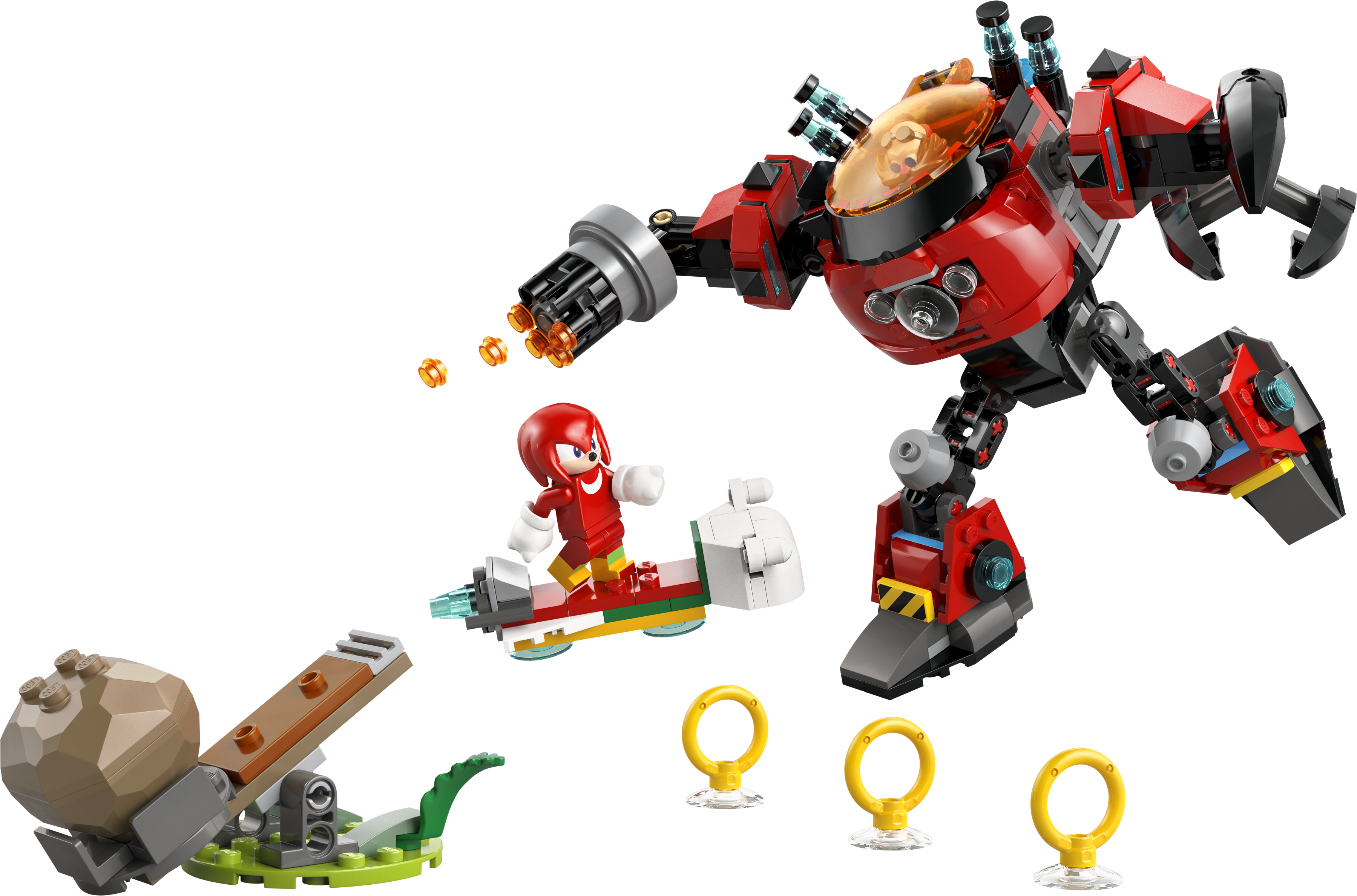LEGO Sonic the Hedgehog Knuckles Mech 350 Pieces, UK version