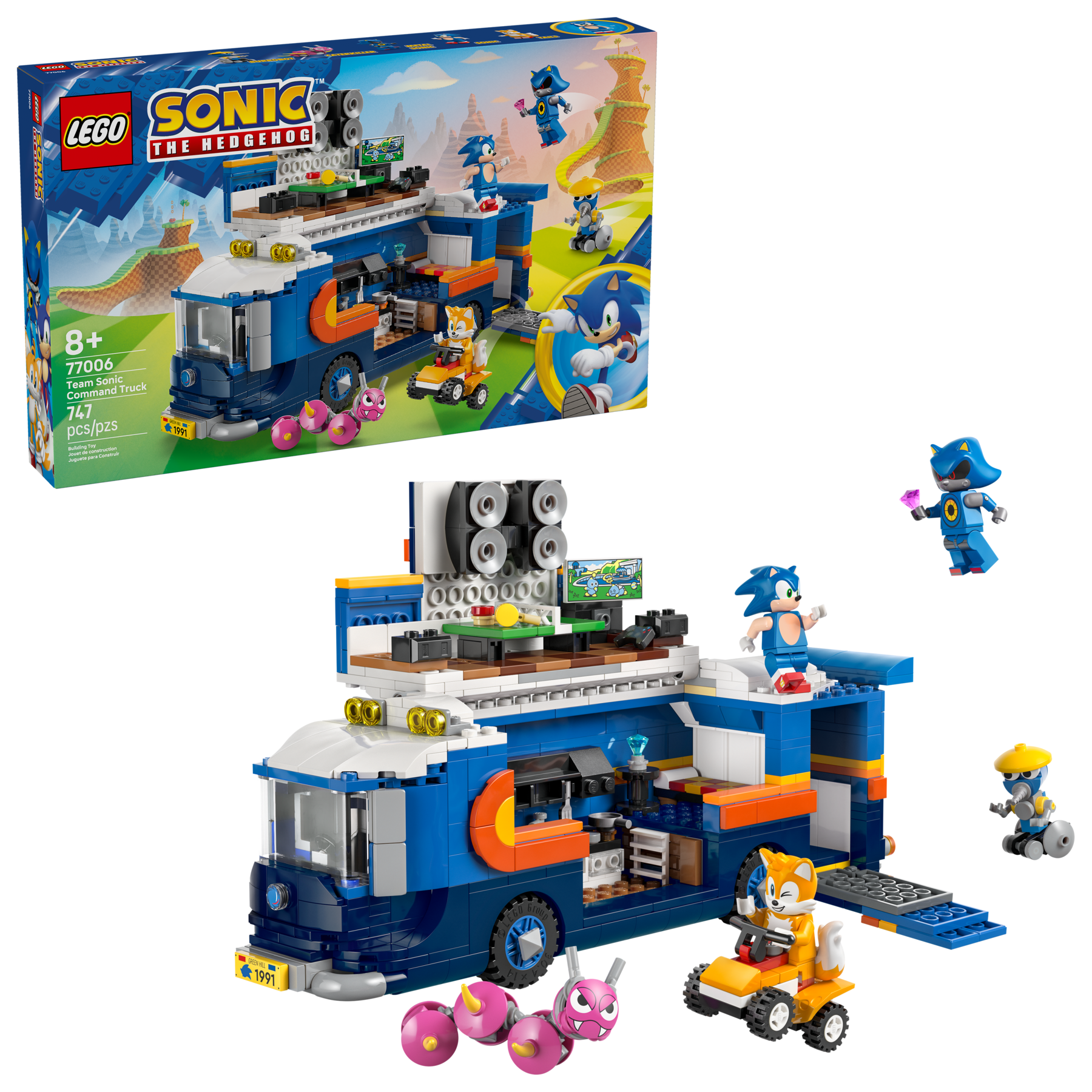 LEGO Team Sonic Command Truck building kit (British brand)
