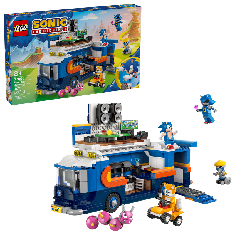 LEGO Team Sonic Command Truck building kit (British brand)