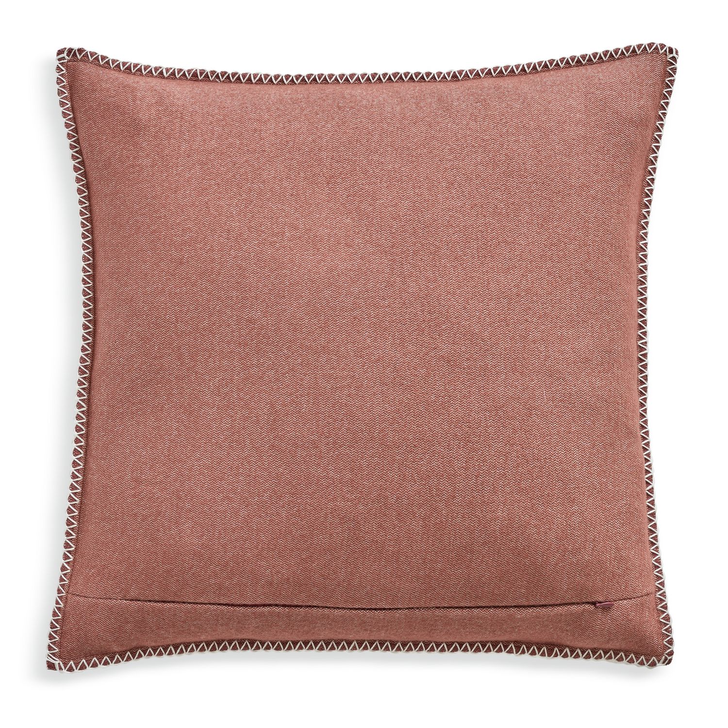 Habitat Blanket Stitch Cushion - Berry - 50x50cm