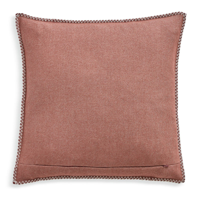 Habitat Blanket Stitch Cushion - Berry - 50x50cm