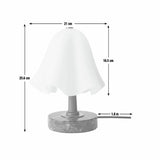 Morris & Co glass shade table lamp, UK version