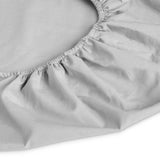 Habitat grey fitted sheet small double (British brand)