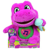 Fisher-Price Barney Sing Along plush toy 10.5 inches (British brand)