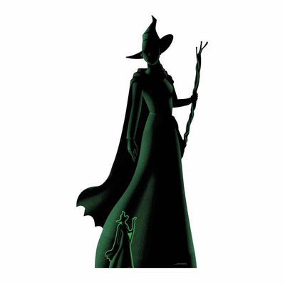 Argos Star Cutouts Wicked Elphaba Silhouette Cardboard Cutout - Green and Black, 163cm- Buy online at McGrocer
