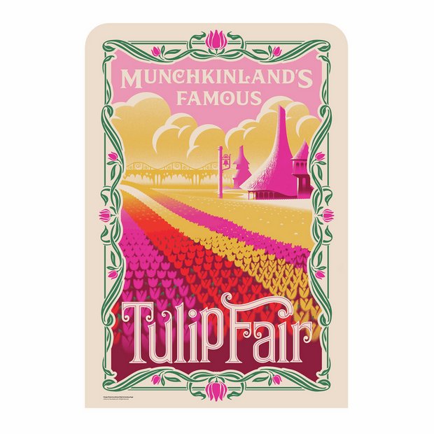 Star Cutouts Wicked Munchkinland cardboard cutout, UK version