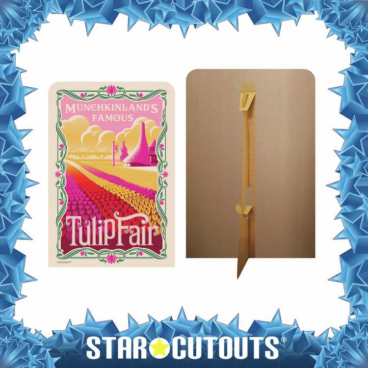 Star Cutouts Wicked Munchkinland cardboard cutout, UK version