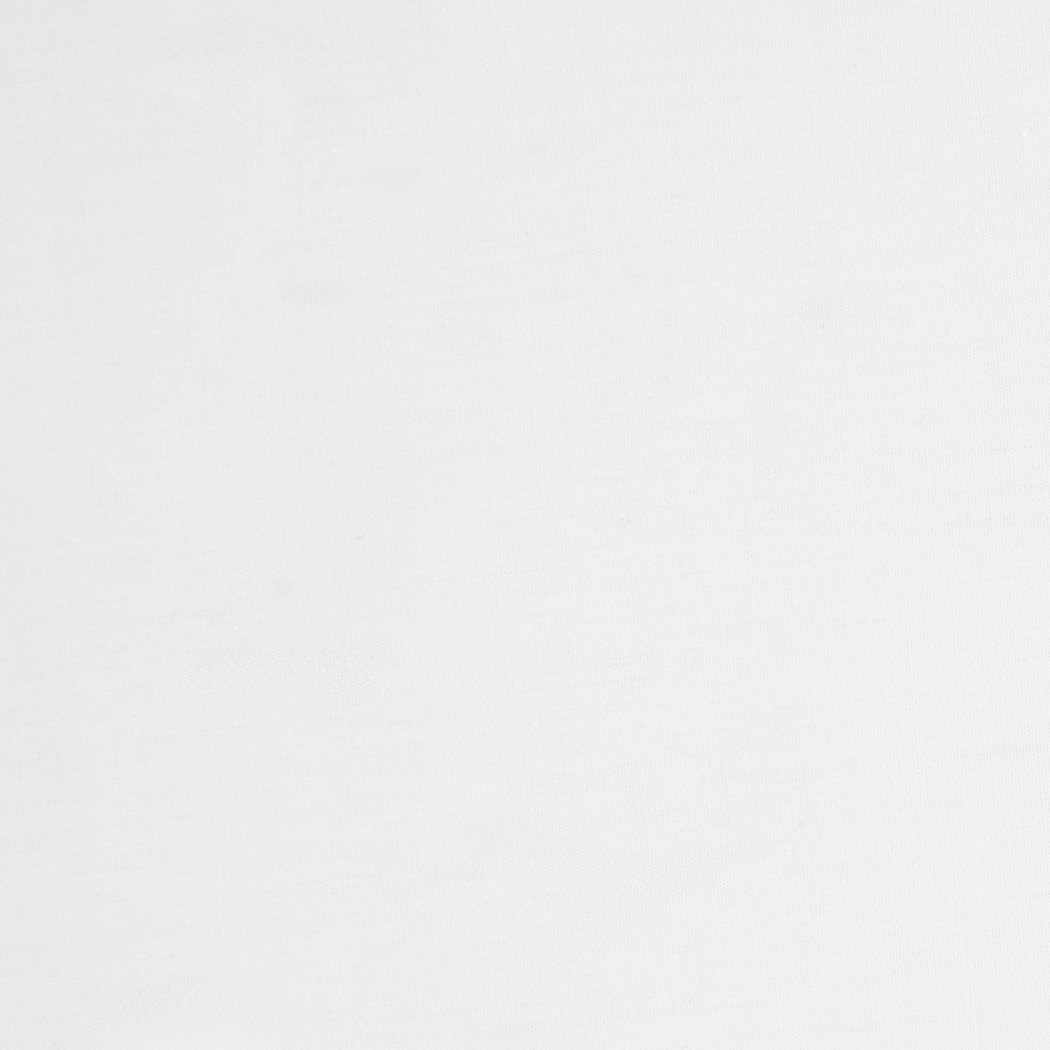 Habitat Easycare Plain White Valance - Small double