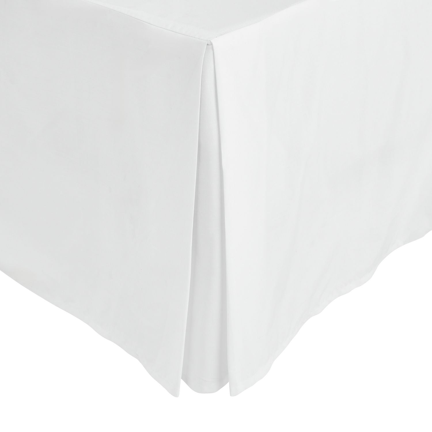 Habitat Easycare Plain White Valance - Small double