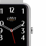 Limit men's grey silicone strap calling smartwatch, imported from the UK