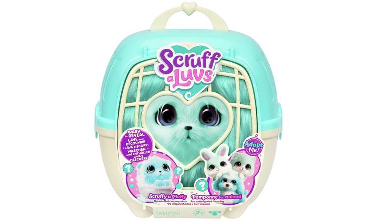ScruffaLuvs Pet Scruffs blue mystery toy single pack, imported from the UK