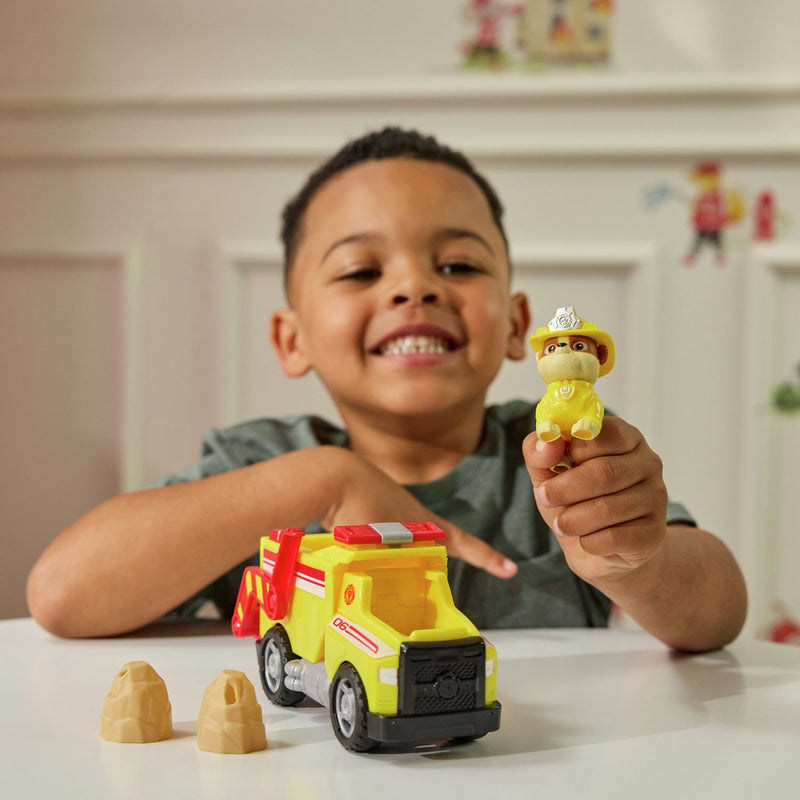 PAW Patrol Fire Rescue Rubble dump truck toy, imported from the UK