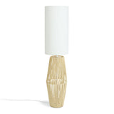 Argos Home rope floor lamp white and natural, imported from the UK