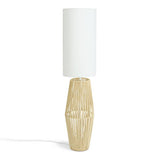 Argos Home rope floor lamp white and natural, imported from the UK
