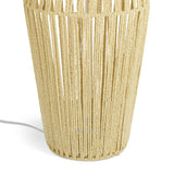 Argos Home rope floor lamp white and natural, imported from the UK