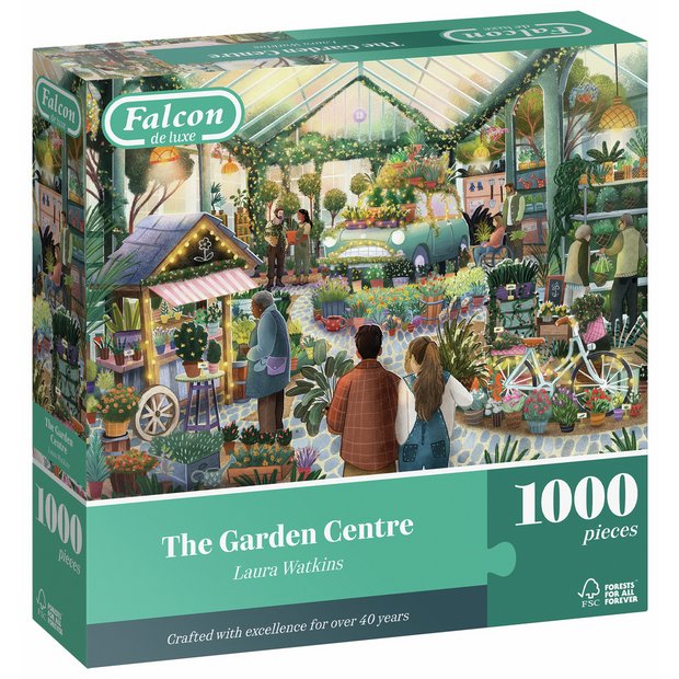 Falcon garden centre 1000 piece puzzle, imported from the UK