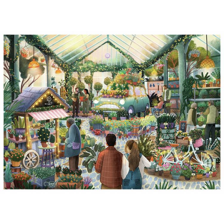 Falcon garden centre 1000 piece puzzle, imported from the UK