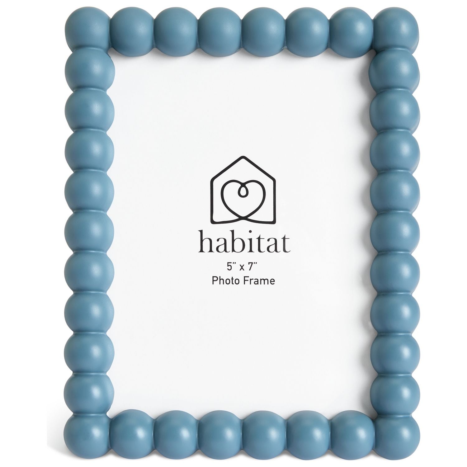 Habitat blue bobble picture frame 5x7 (British brand)