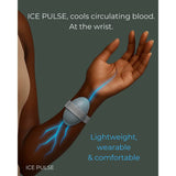 YUYU Ice Pulse wearable wrist cooler grey reusable, UK version