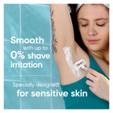 Gillette Venus Pro Smooth Sensitive women's razor with metal handle, imported from the UK