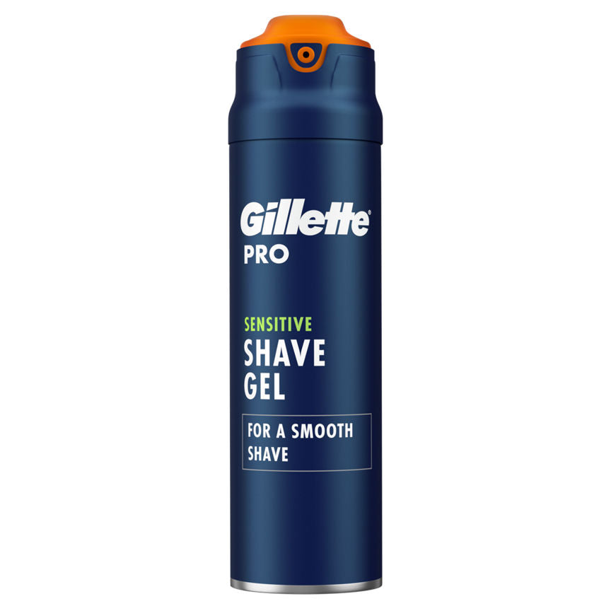 Gillette PRO Sensitive Shave Gel Cools to Soothe Skin GOODS ASDA   