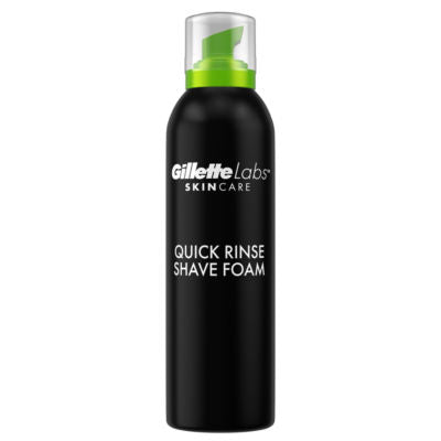 ASDA Gillette Labs Quick Rinse Shaving Foam For Men 240ml- Buy online at McGrocer