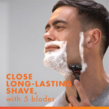 Gillette Fusion5 8 razor refill cartridges, UK version