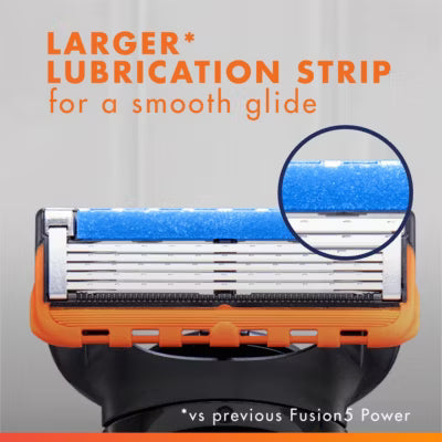 Gillette Fusion5 Power razor refills for men, UK version