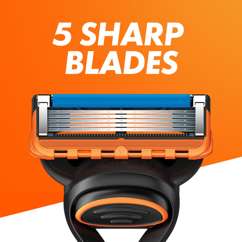 Gillette Fusion5 Refill Blades for Men Shaving, UK version