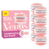 Venus Comfortglide Spa Breeze Razor Blades x8 GOODS ASDA   