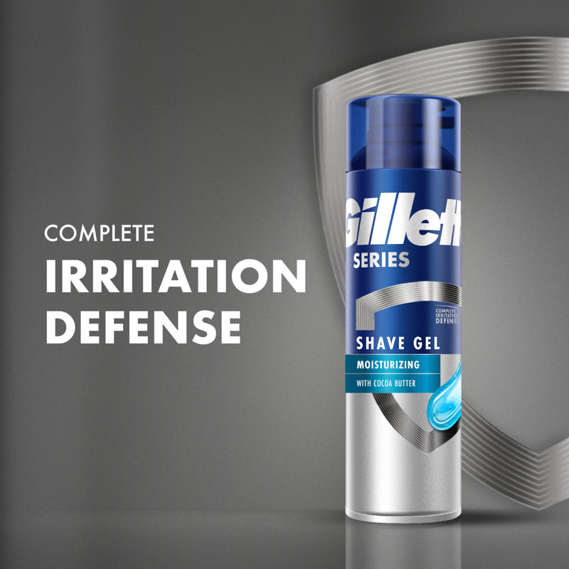 Gillette Moisturizing Shave Gel 200ml, UK version