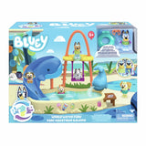 Bluey Whale Water Park Playset with colour-change rashie (British brand)