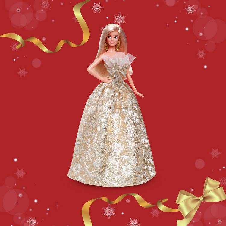 Barbie Holiday fashion doll 33cm, imported from the UK