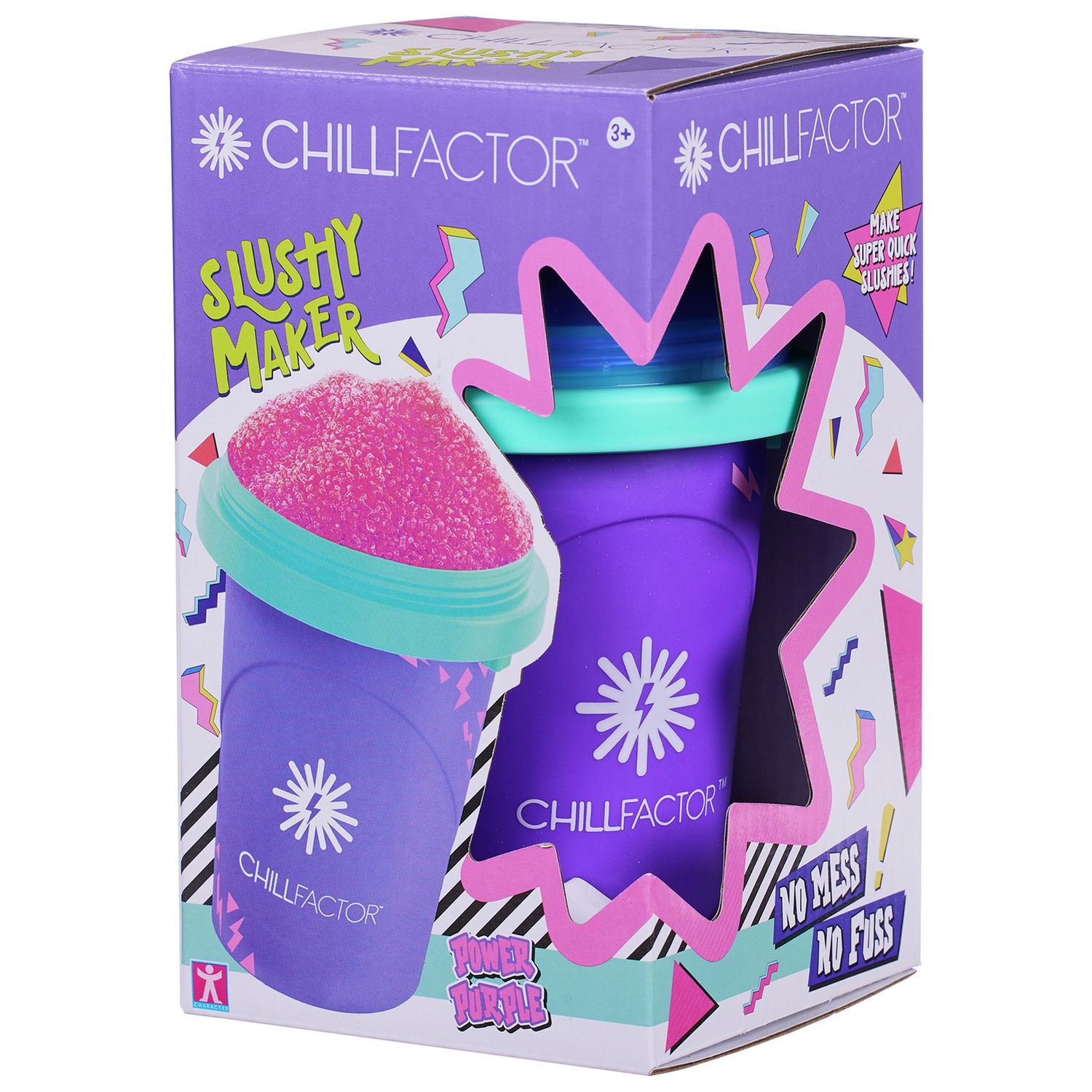 ChillFactor slushy maker purple (British brand)