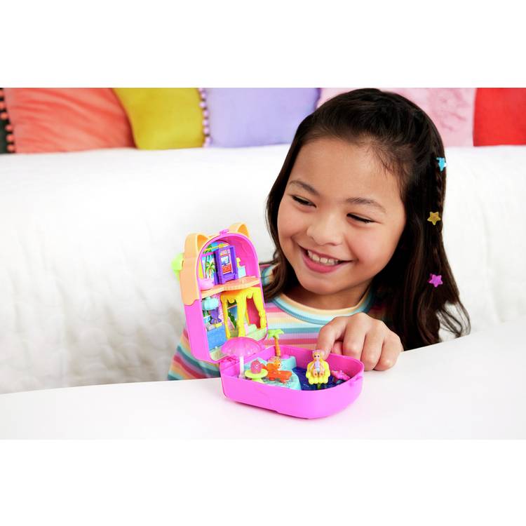 Polly Pocket Kitty Popsicle Resort Compact playset, UK version