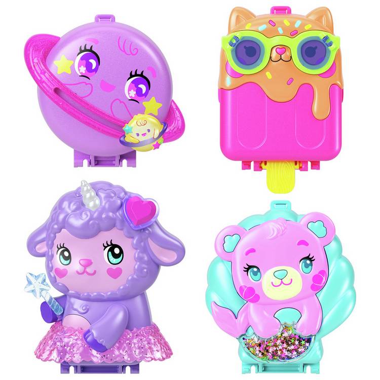 Polly Pocket Kitty Popsicle Resort Compact playset, UK version