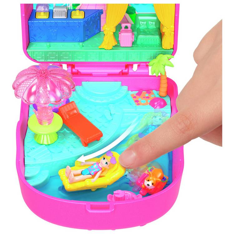 Polly Pocket Kitty Popsicle Resort Compact playset, UK version