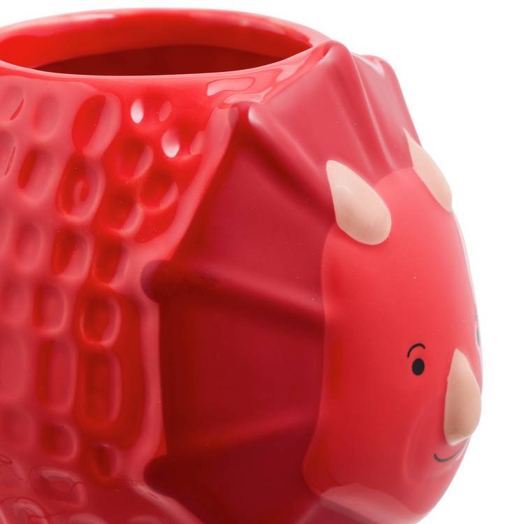 Argos Home red dinosaur head mug set 430ml - British product