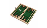 Goki Backgammon Game folding board set - British product