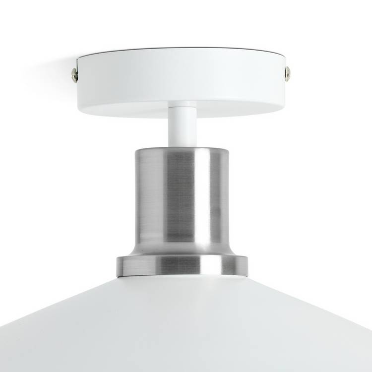 Argos Home Pixie white metal ceiling light 30cm, imported from the UK