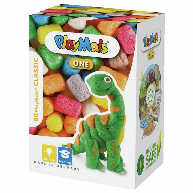 PlayMais dinosaur craft set 80 pieces (British brand)