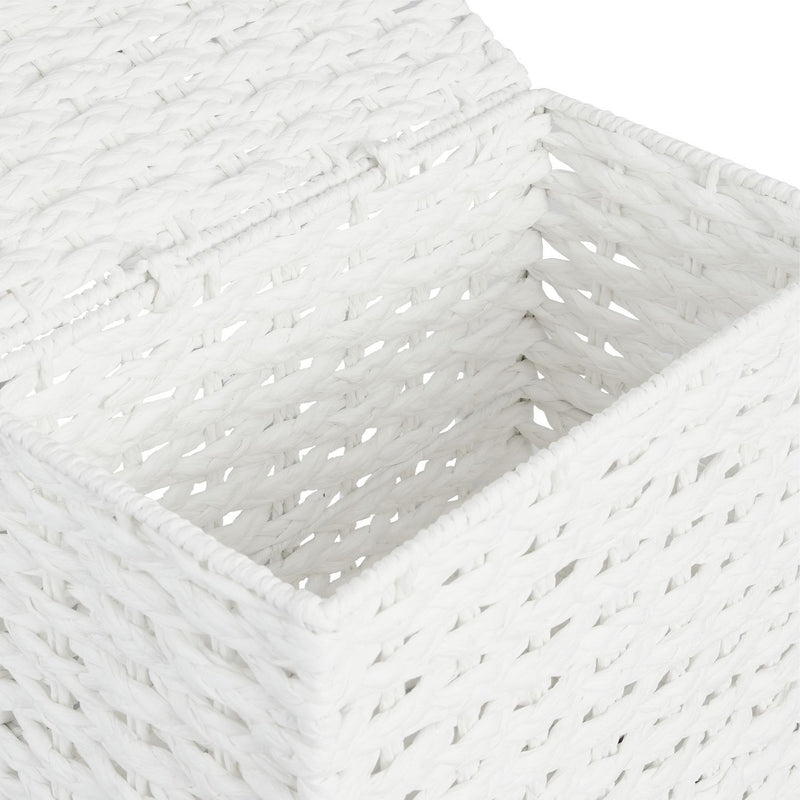 Argos Home woven toilet roll store white - British product