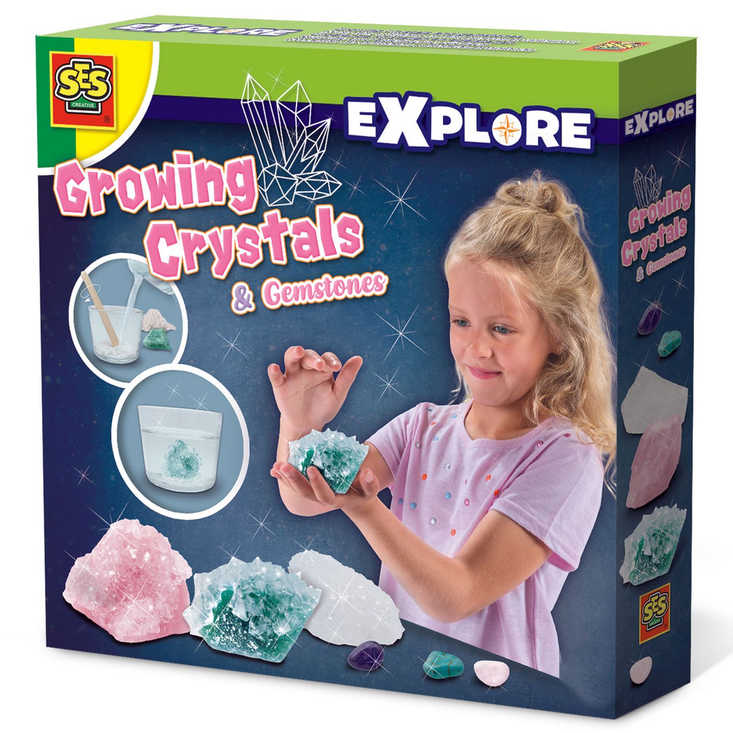 SES Creative growing crystals craft kit, UK version