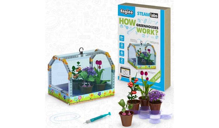 Engino greenhouse model kit (British brand)