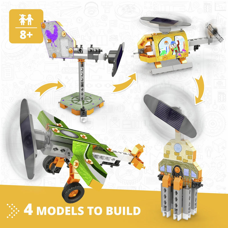Engino How Solar Energy Works educational kit, imported from the UK