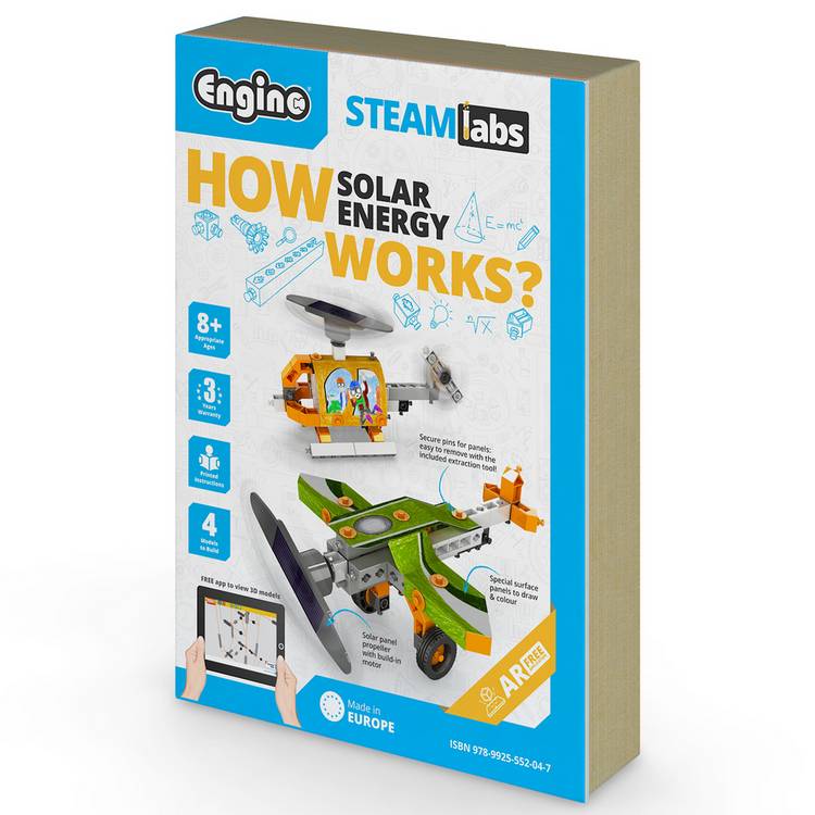 Engino How Solar Energy Works educational kit, imported from the UK